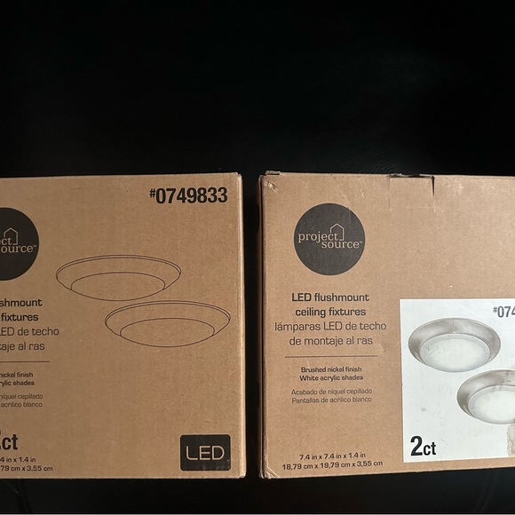 Project Source LED Flushmount Ceiling Fixtures - Picture 4 of 5